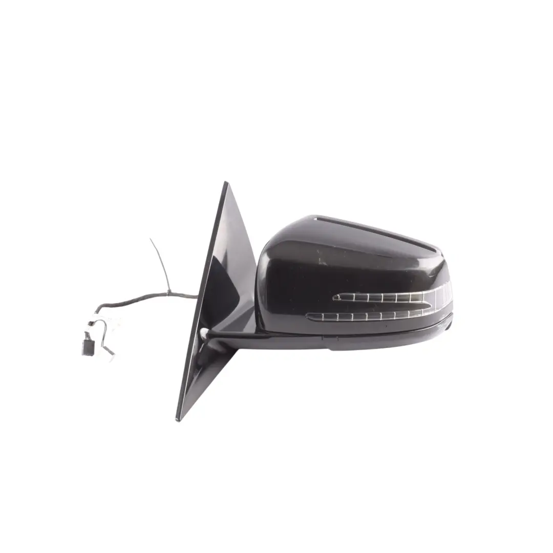W207 Wing Mirror Door Left N/S Power Fold Auto Dip Obsidian Black 197 to Mercedes with Part number A2078100500 Mercedes W207 Wing Mirror Door Left N/S Power Fold Auto Dip Obsidian Black 197 - SKU RHD-A2078100500-OB - Part number A2078100500