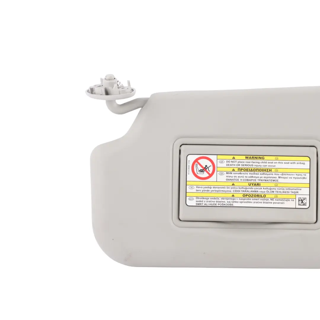 Ford B-Max Sun Visor Cover Panel Mirror Left N/S Grey AV11-A04101-AD - SKU RHD-AV11-A04101-AD34X1 - Part number AV11-A04101-AD34X1