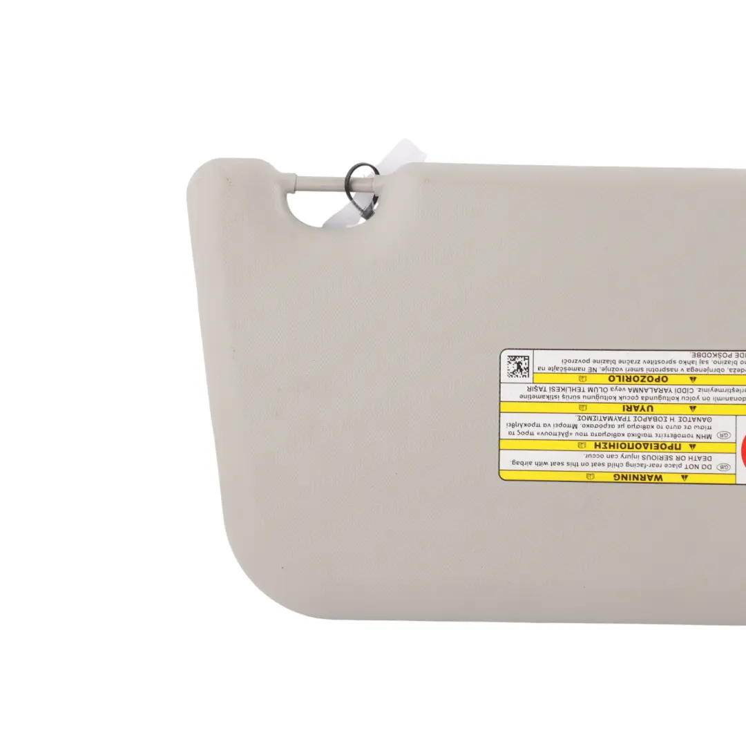 Ford B-Max Sun Visor Cover Panel Mirror Left N/S Grey AV11-A04101-AD - SKU RHD-AV11-A04101-AD34X1 - Part number AV11-A04101-AD34X1