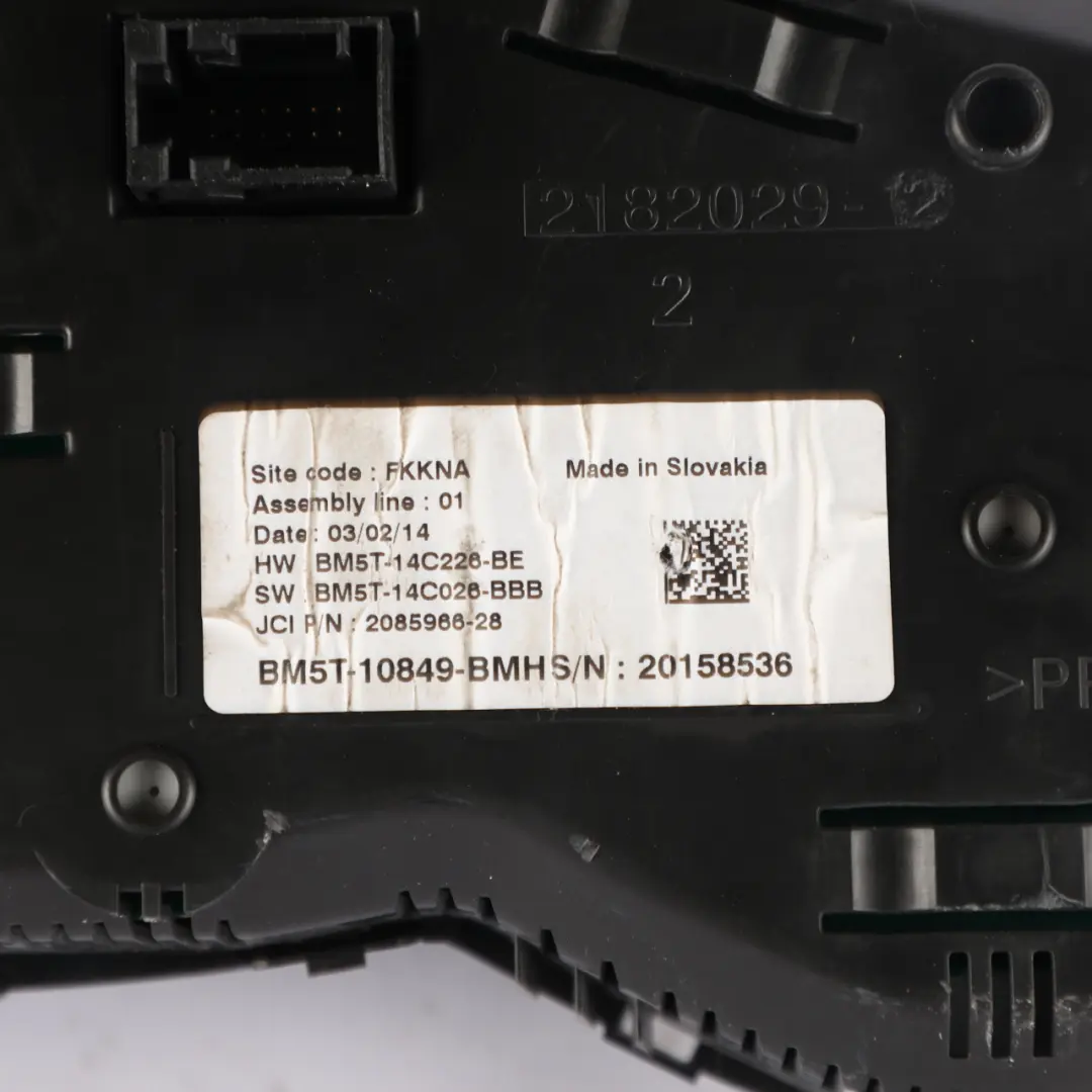 Ford Focus Mk3 Speedometer Speedo Clock Instrument Cluster - SKU RHD-BM5T-10849-BMH - Part number BM5T-10849-BMH