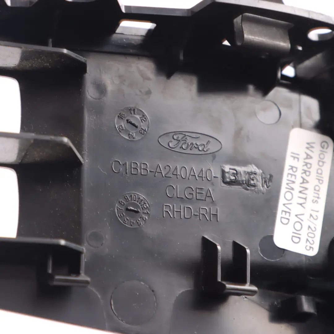 Ford Fiesta Mk7 Window Lifter Switch Trim Cover Front Right O/S - SKU RHD-C1BB-A240A40-BEW - Part number C1BB-A240A40-BEW