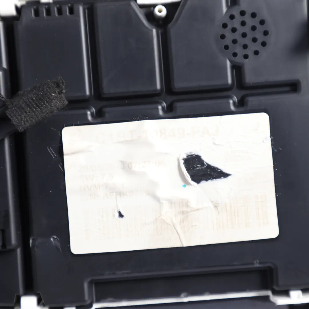 Instrument Cluster Clocks Speedo Petrol Manual to Ford Fiesta Mk7 with Part number C1BT-10849-FAJ Ford Fiesta Mk7 Instrument Cluster Clocks Speedo Petrol Manual - SKU RHD-C1BT-10849-FAJ - Part number C1BT-10849-FAJ