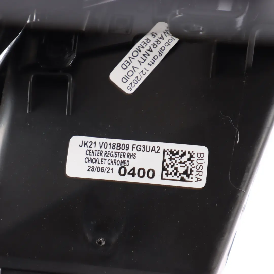 Ford Transit Custom Mk8 A/C Heater Dashboard Panel Trim Cover - SKU RHD-JK21-18835-BDW - Part number JK21-18835-BDW