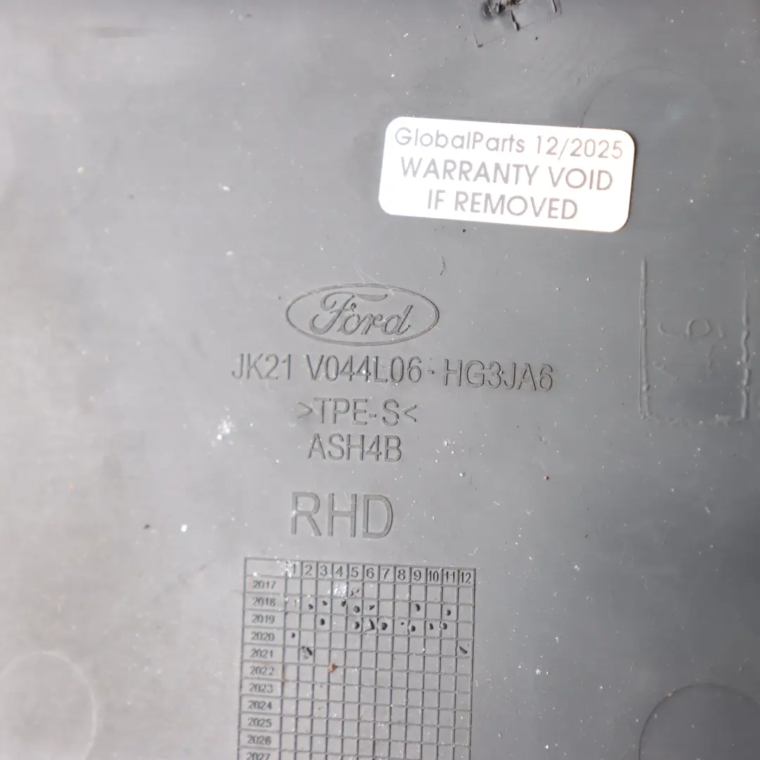 Ford Transit Custom Mk8 Dashboard Top Insert Rubber Mat - SKU RHD-JK21-V044L06-HG3JA6 - Part number JK21-V044L06-HG3JA6