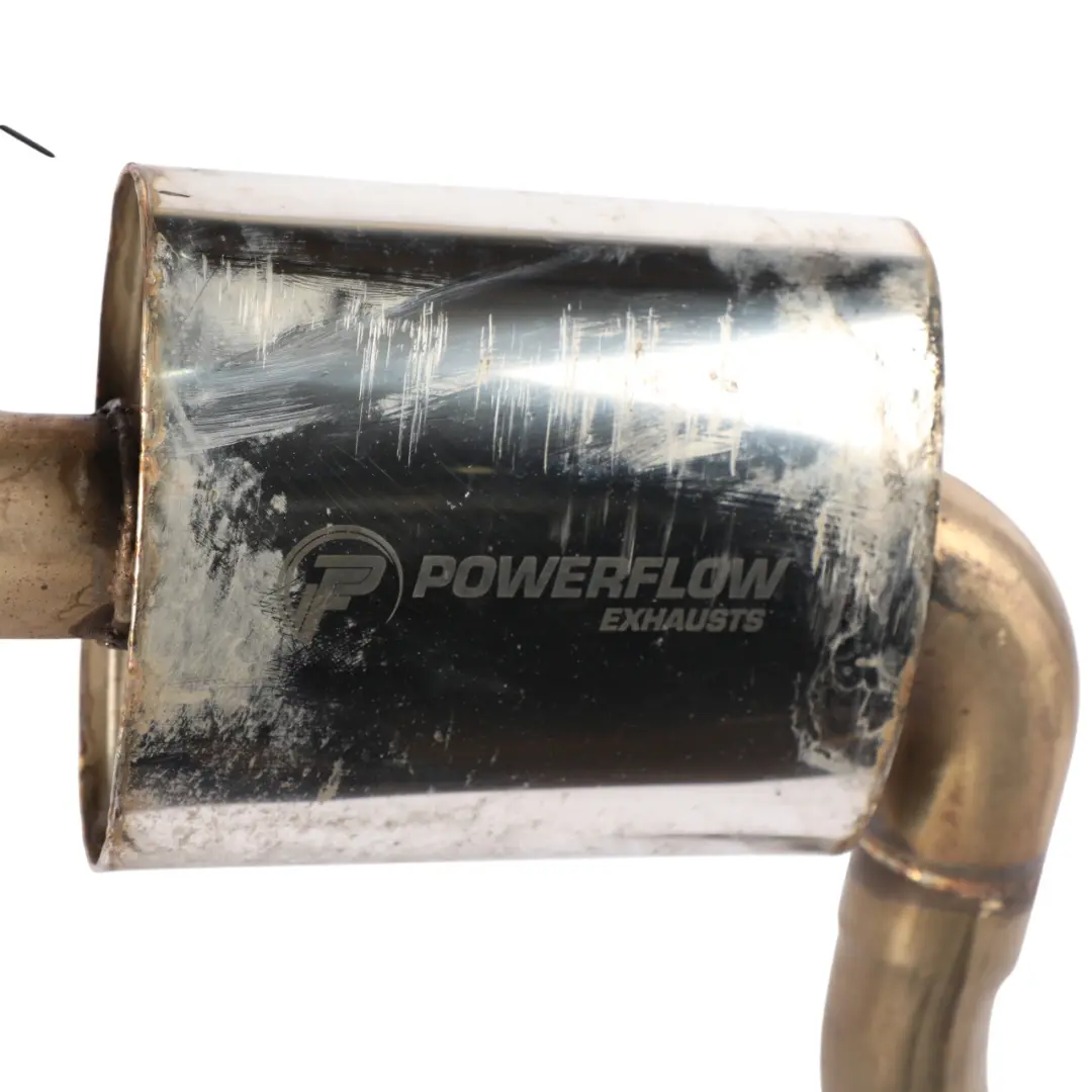 Audi A3 S3 8P Rear Exhaust System Powerflow Muffler Back Box Pipe 2.0 TFSI - SKU S3-8P-POWERFLOW - Part number S3-8P-POWERFLOW