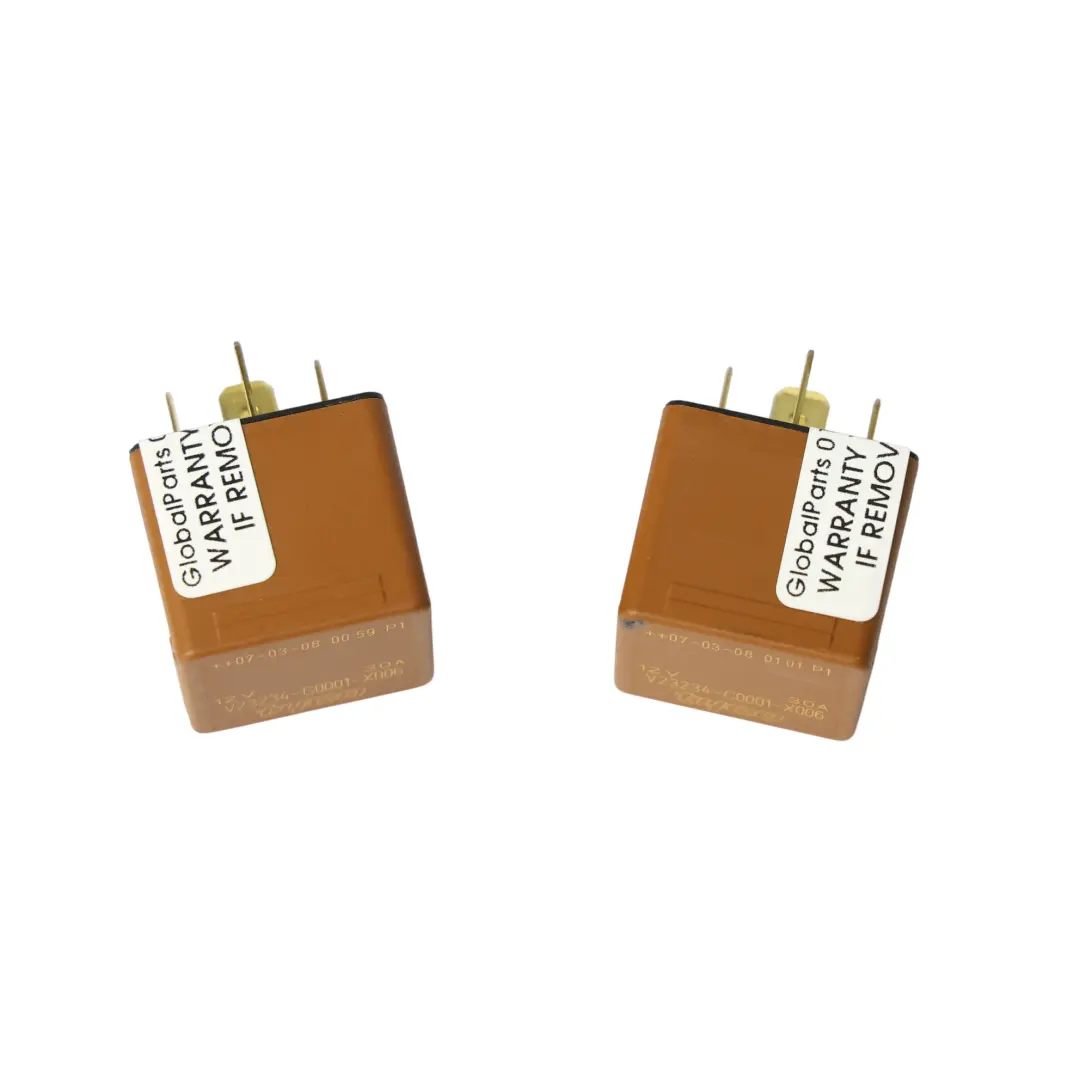 Porsche Cayman 987C Tyco Fuse Relay 12V 30A 5 Pins X2 Set - SKU V23234-C0001-X006 - Part number V23234-C0001-X006