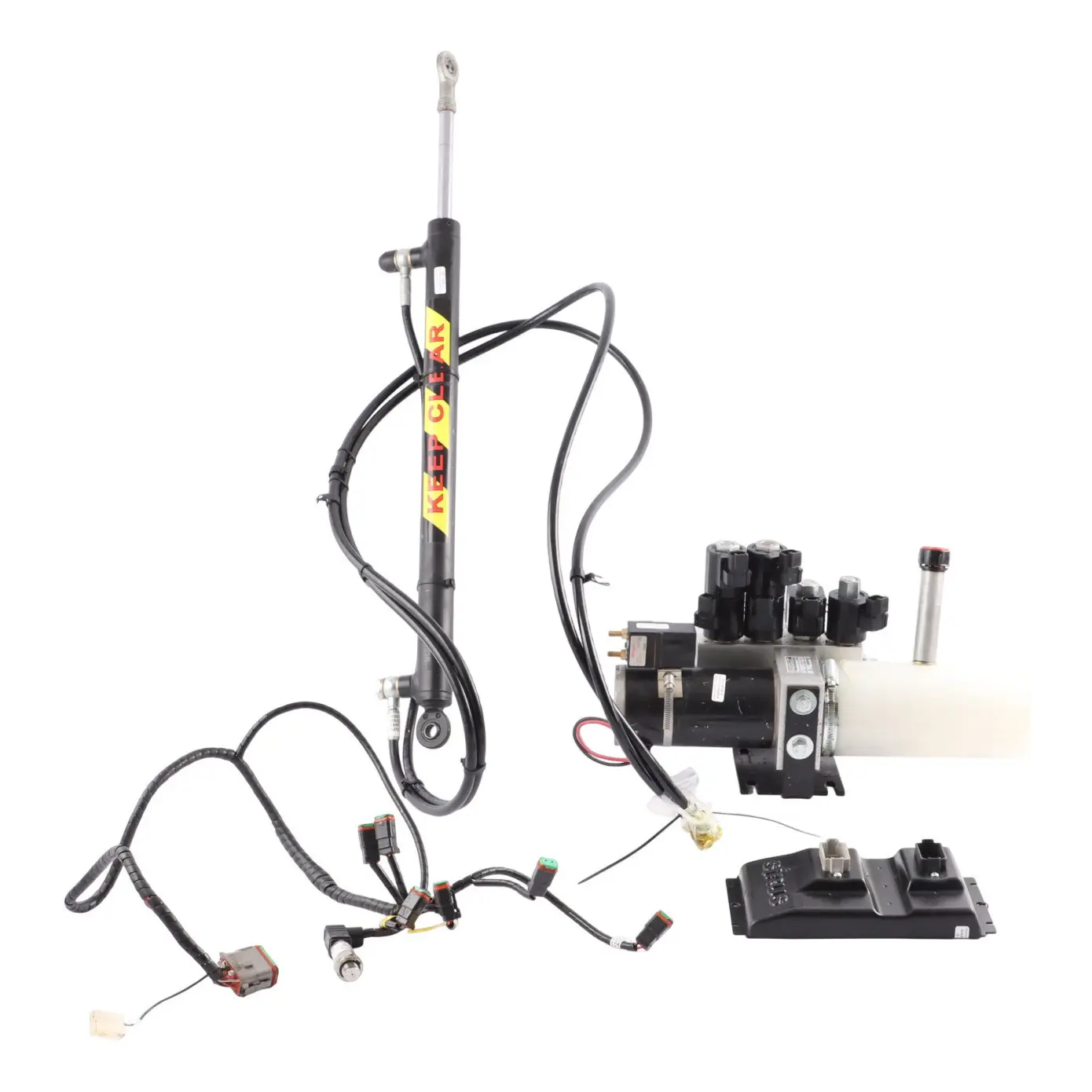 Volkswagen VW Caddy Maxi Wheelchair Ramp Hydraulic Pump Cables Gas Spring Set