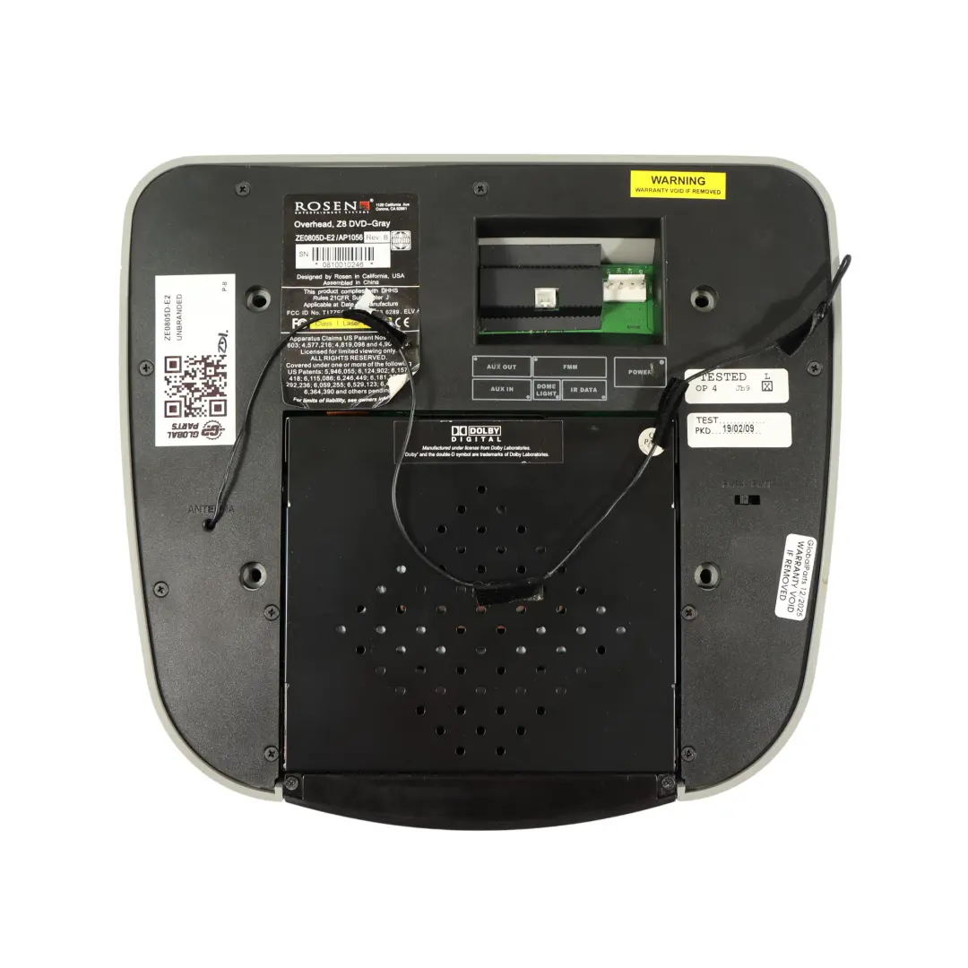 Rosen Pantalla De Techo Con Pantalla Abatible Para VW Touareg 7L Z8 DVD para con número de pieza ZE0805D-E2 Rosen Pantalla De Techo Con Pantalla Abatible Para VW Touareg 7L Z8 DVD - SKU ZE0805D-E2 - Número de pieza ZE0805D-E2