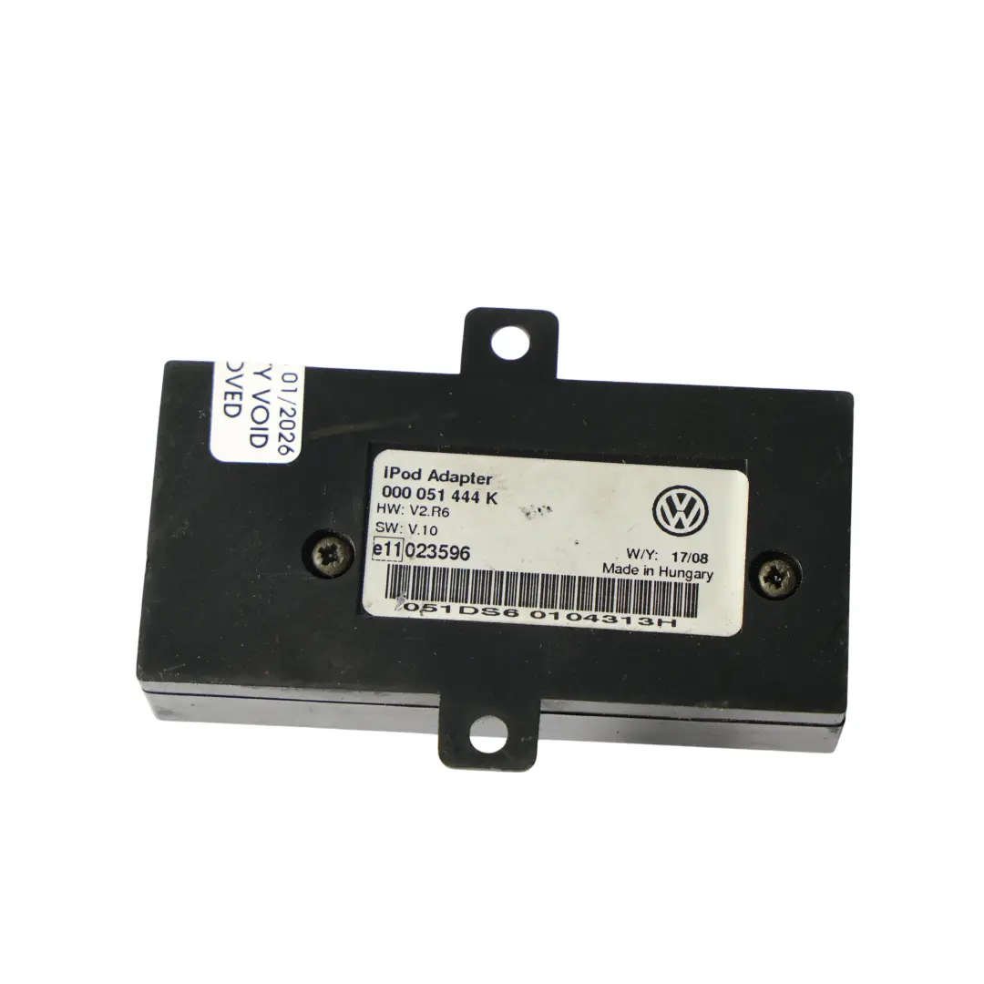 Mk5 1K Ipod Adattatore Unità Di Controllo Box Modulo per Volkswagen Golf con numero di parte 000051444K Volkswagen Golf Mk5 1K Ipod Adattatore Unità Di Controllo Box Modulo - SKU 000051444K - Numero di parte 000051444K