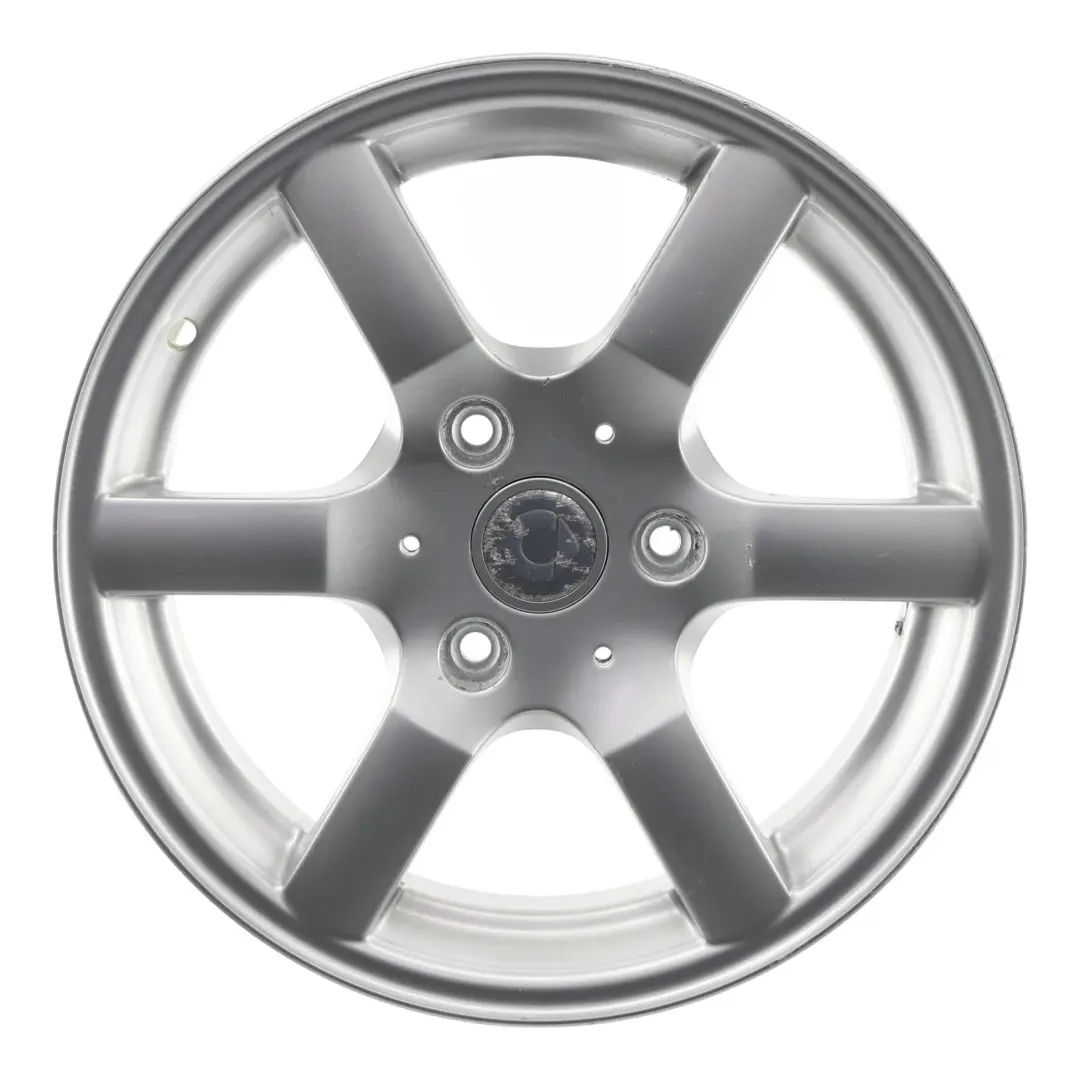 Smart W452 Roadster Silberne Leichtmetallfelge 15" 5J ET:24 - SKU 0010852V001-1 - Teilenummer 0010852V001