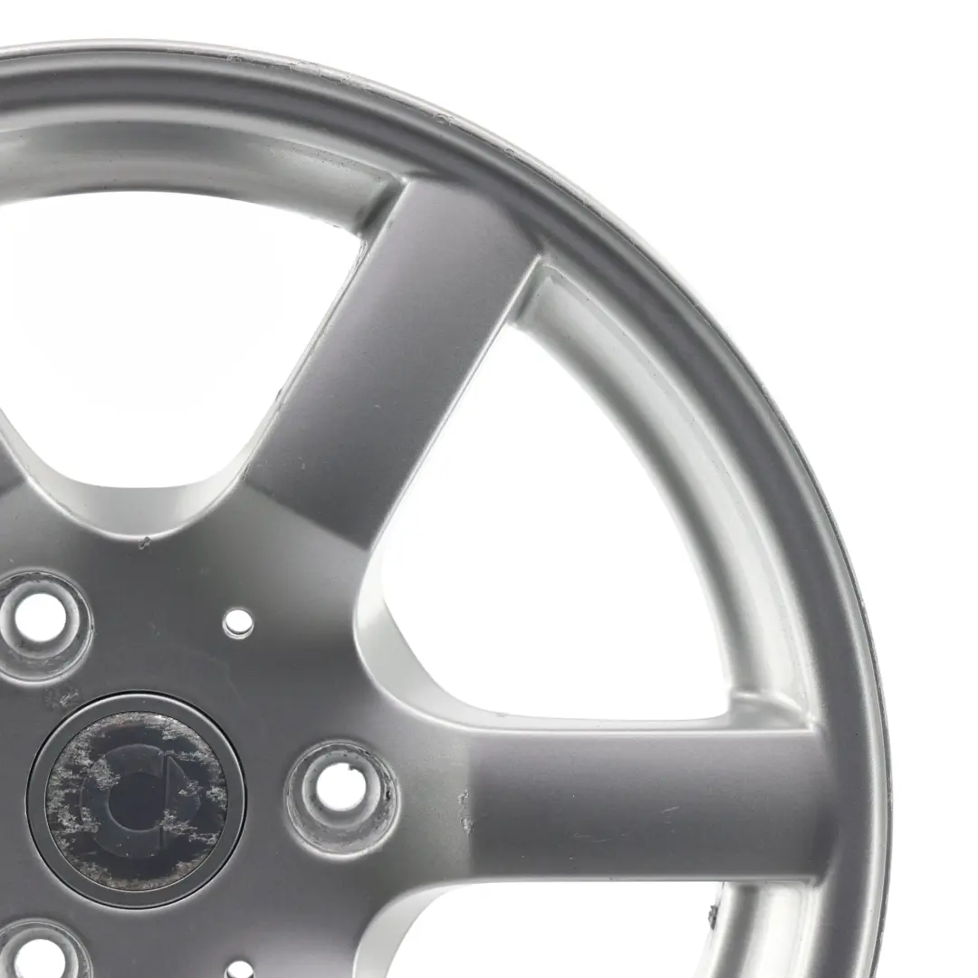 W452 Roadster Silver Wheel Alloy Rim 15" 5J ET:24 to Smart with Part number 0010852V001 Smart W452 Roadster Silver Wheel Alloy Rim 15" 5J ET:24 - SKU 0010852V001-1 - Part number 0010852V001
