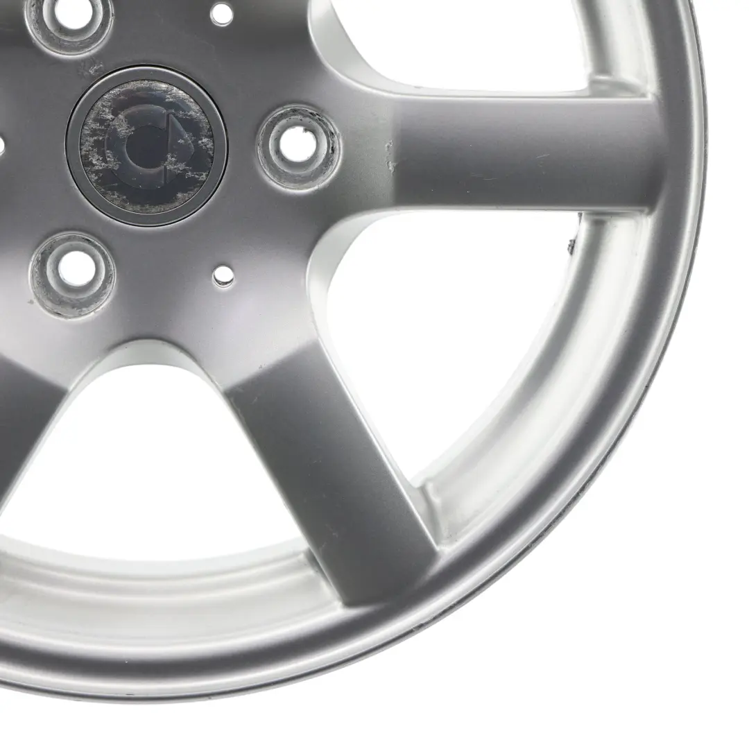W452 Roadster Llanta De Aleación Plateada 15" 5J ET:24 para Smart con número de pieza 0010852V001 Smart W452 Roadster Llanta De Aleación Plateada 15" 5J ET:24 - SKU 0010852V001-1 - Número de pieza 0010852V001