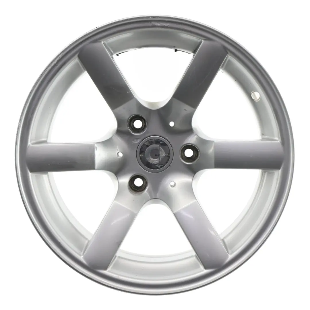 W452 Roadster Jante Arrière Argentée Alliage 15" 6J ET:20 pour Smart à propos du numéro de pièce 0010853V001 Smart W452 Roadster Jante Arrière Argentée Alliage 15" 6J ET:20 - SKU 0010853V001-1 - Numéro de pièce 0010853V001