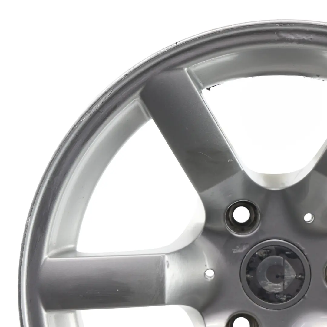Smart W452 Roadster Srebrna Felga Aluminiowa Tył 15" 6J ET:20 - SKU 0010853V001-1 - Numer Części 0010853V001