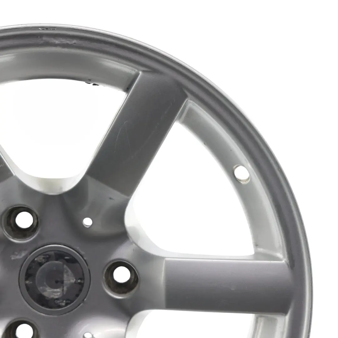 Smart W452 Roadster Cerchio Posteriore In Lega Argento 15" 6J ET:20 - SKU 0010853V001-1 - Numero di parte 0010853V001