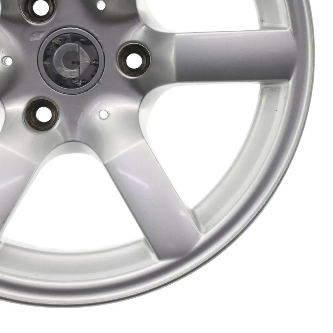 Smart W452 Roadster Rear Silver Wheel Alloy Rim 15" 6J ET:20 - SKU 0010853V001-1 - Part number 0010853V001