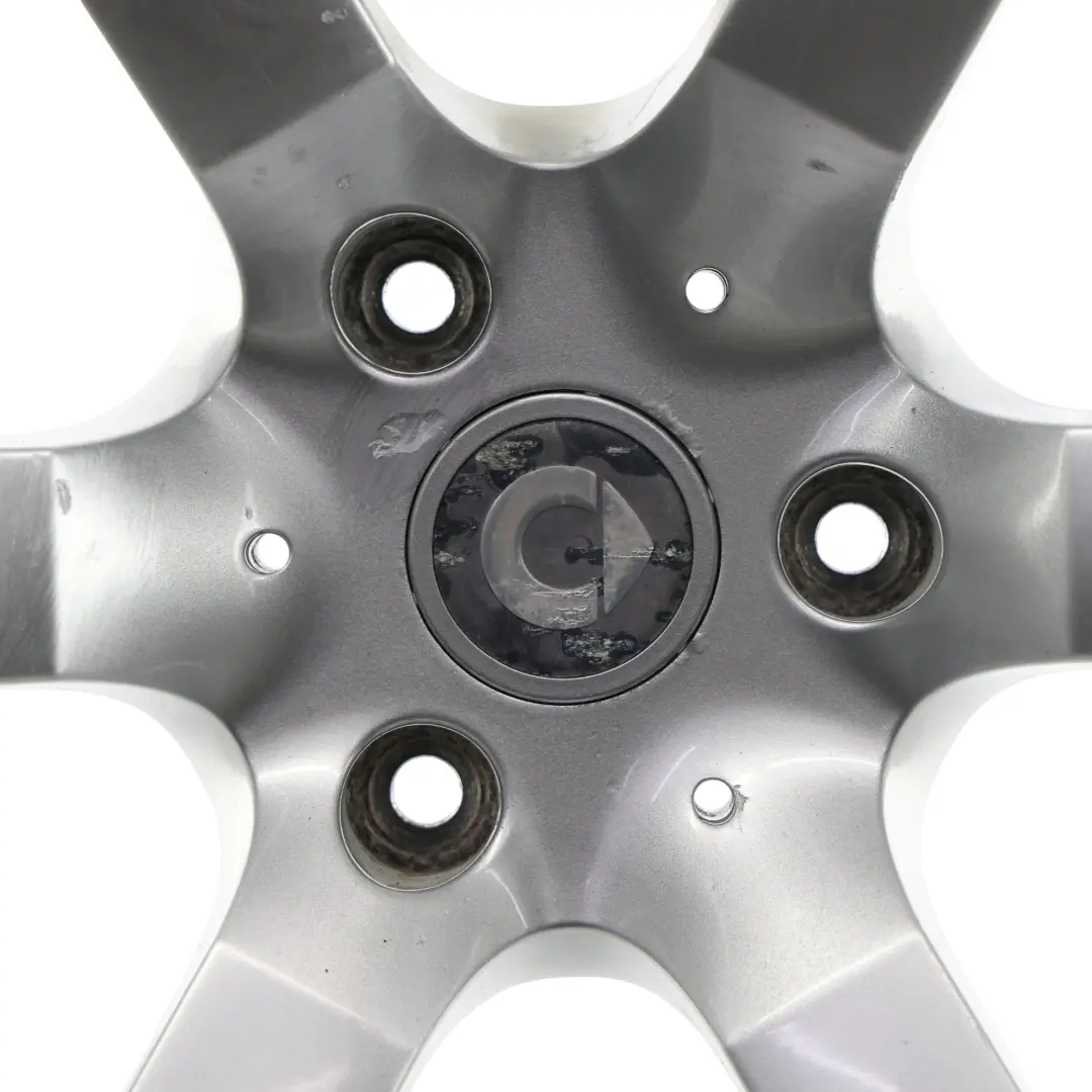 Smart W452 Roadster Srebrna Felga Aluminiowa Tył 15" 6J ET:20 - SKU 0010853V001-1 - Numer Części 0010853V001