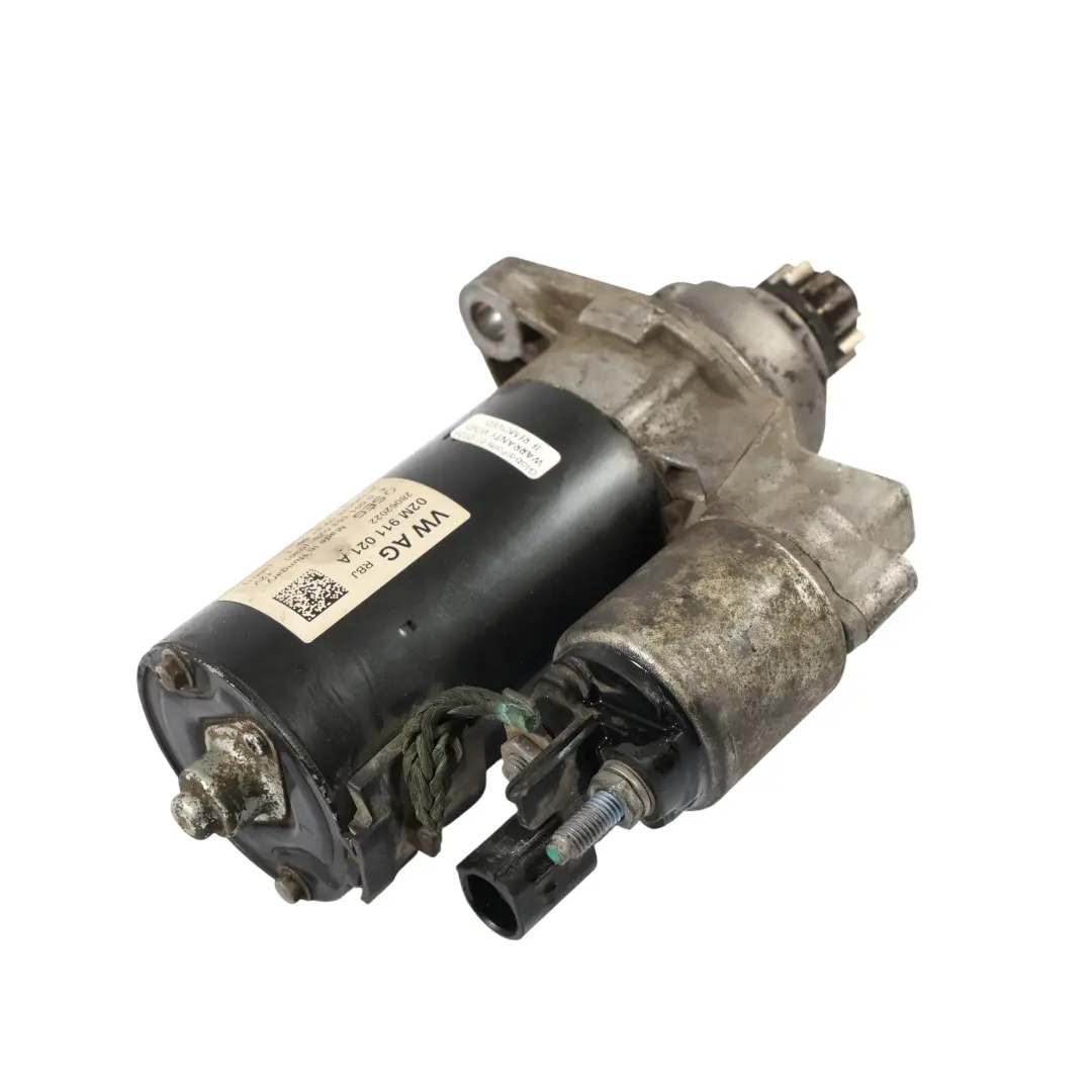 VW Volkswagen Crafter SY Transporter T6 SEG Bosch Motor De Arranque - SKU 02M911021A - Número de pieza 02M911021A