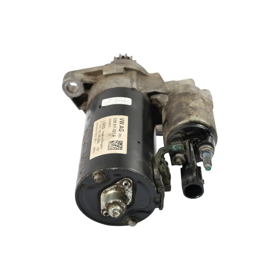 VW Volkswagen Crafter SY Transporter T6 SEG Bosch Motor De Arranque - SKU 02M911021A - Número de pieza 02M911021A