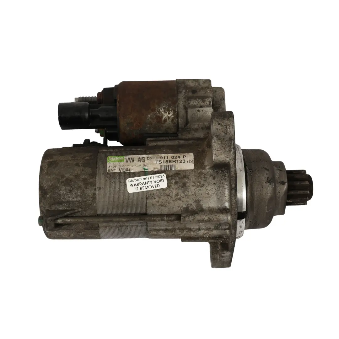 Audi A1 8X A3 8P Q3 Mk1 Diesel Engine Starter Motor - SKU 02M911024P-1 - Part number 02M911024P