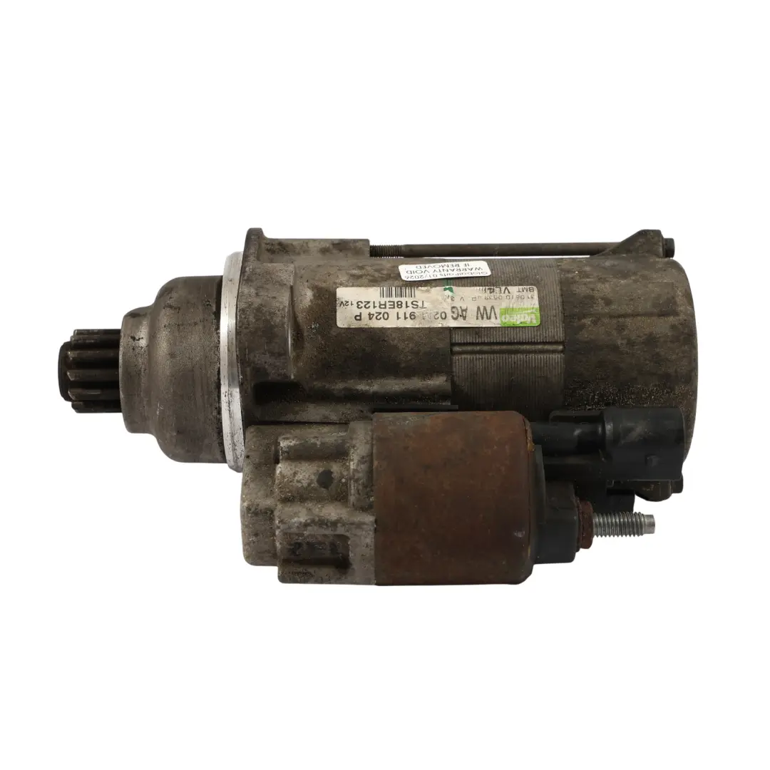 Audi A1 8X A3 8P Q3 Mk1 Dieselmotor Anlasser - SKU 02M911024P-1 - Teilenummer 02M911024P