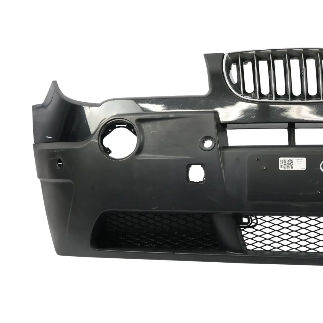 BMW X3 E83 Front Bumper Covering PDC Black Sapphire Metallic - 475 - SKU 0302439-BS3 - Part number 0302439