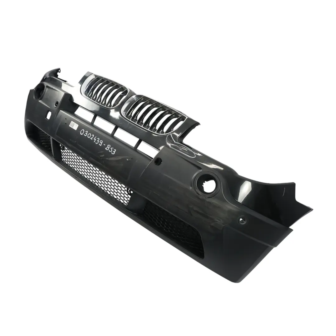 Front Bumper Covering PDC Black Sapphire Metallic - 475 to BMW X3 E83 with Part number 0302439 BMW X3 E83 Front Bumper Covering PDC Black Sapphire Metallic - 475 - SKU 0302439-BS3 - Part number 0302439