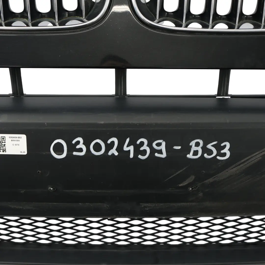 BMW X3 E83 Front Bumper Covering PDC Black Sapphire Metallic - 475 - SKU 0302439-BS3 - Part number 0302439