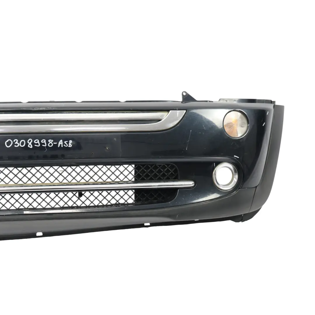 Mini R50 R52 Front Bumper Trim Panel Cover Astro Black Metallic - A25 - SKU 0308998-ASB - Part number 0308998