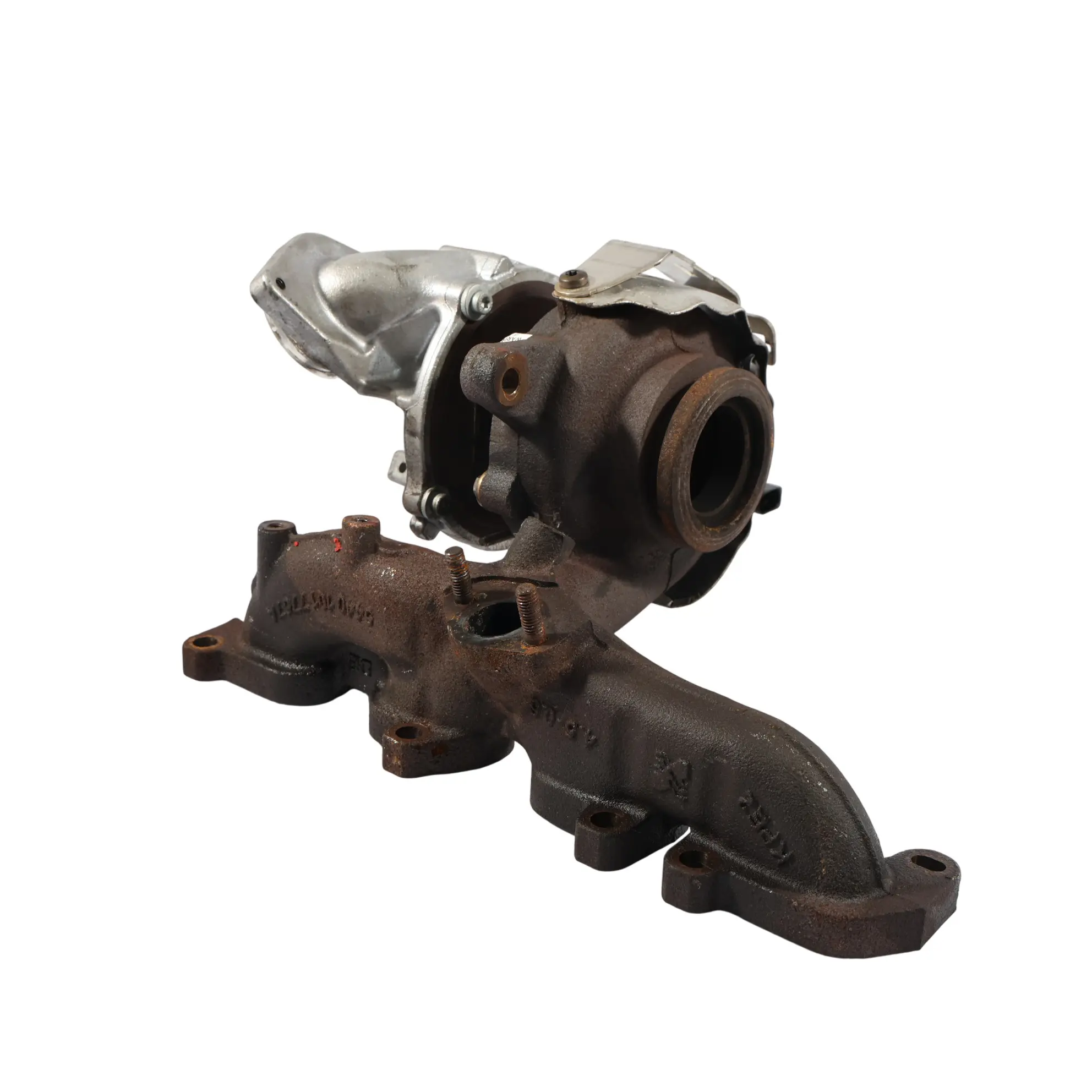 VW Golf Mk6 2.0 TDI Collecteur Echappement Turbine Turbocompresseur 03L253056G