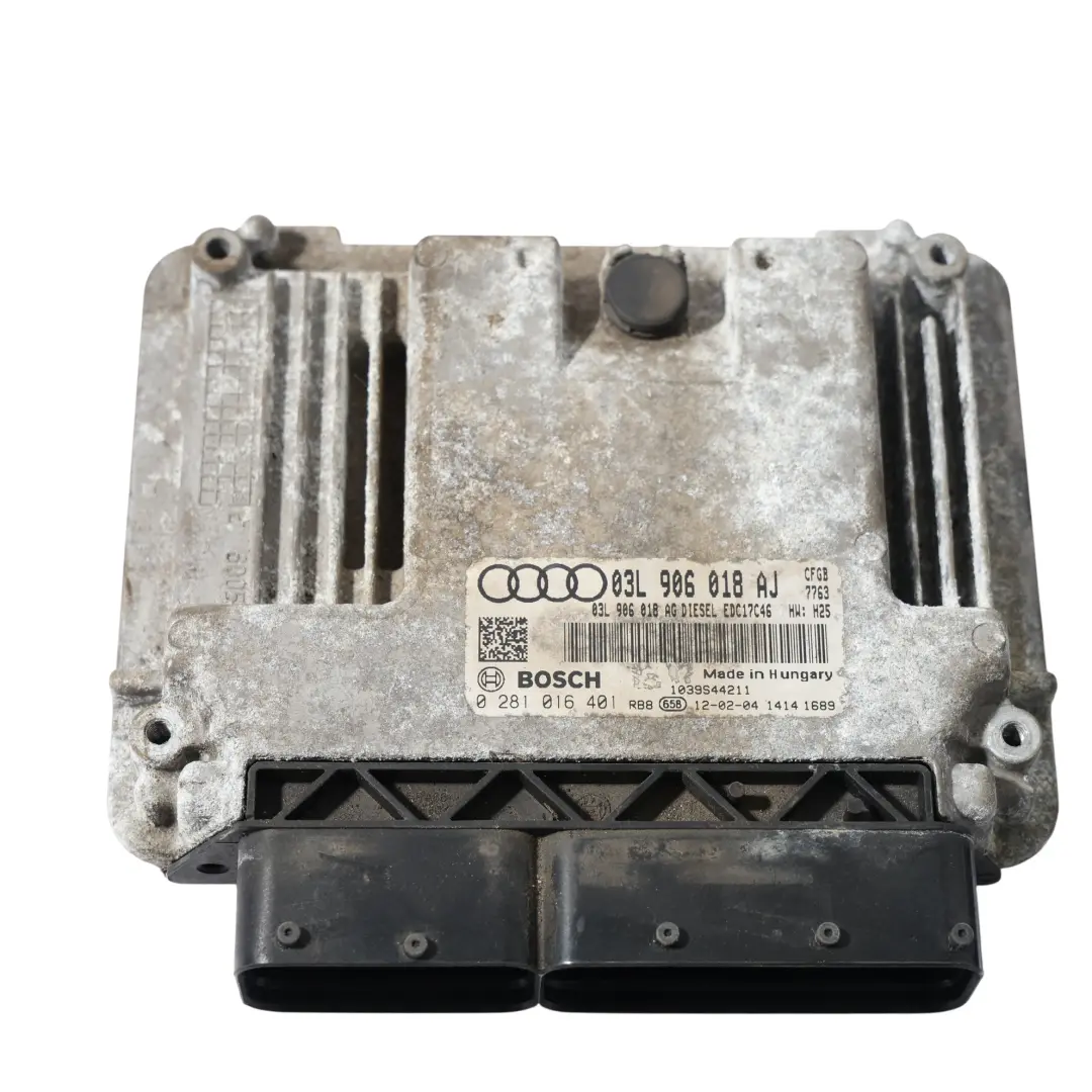 Audi A3 8P 2.0 TDI 170HP CFGB Engine Control Unit ECU Kit Manual - SKU 03L906018AJ-1 - Part number 03L906018AJ