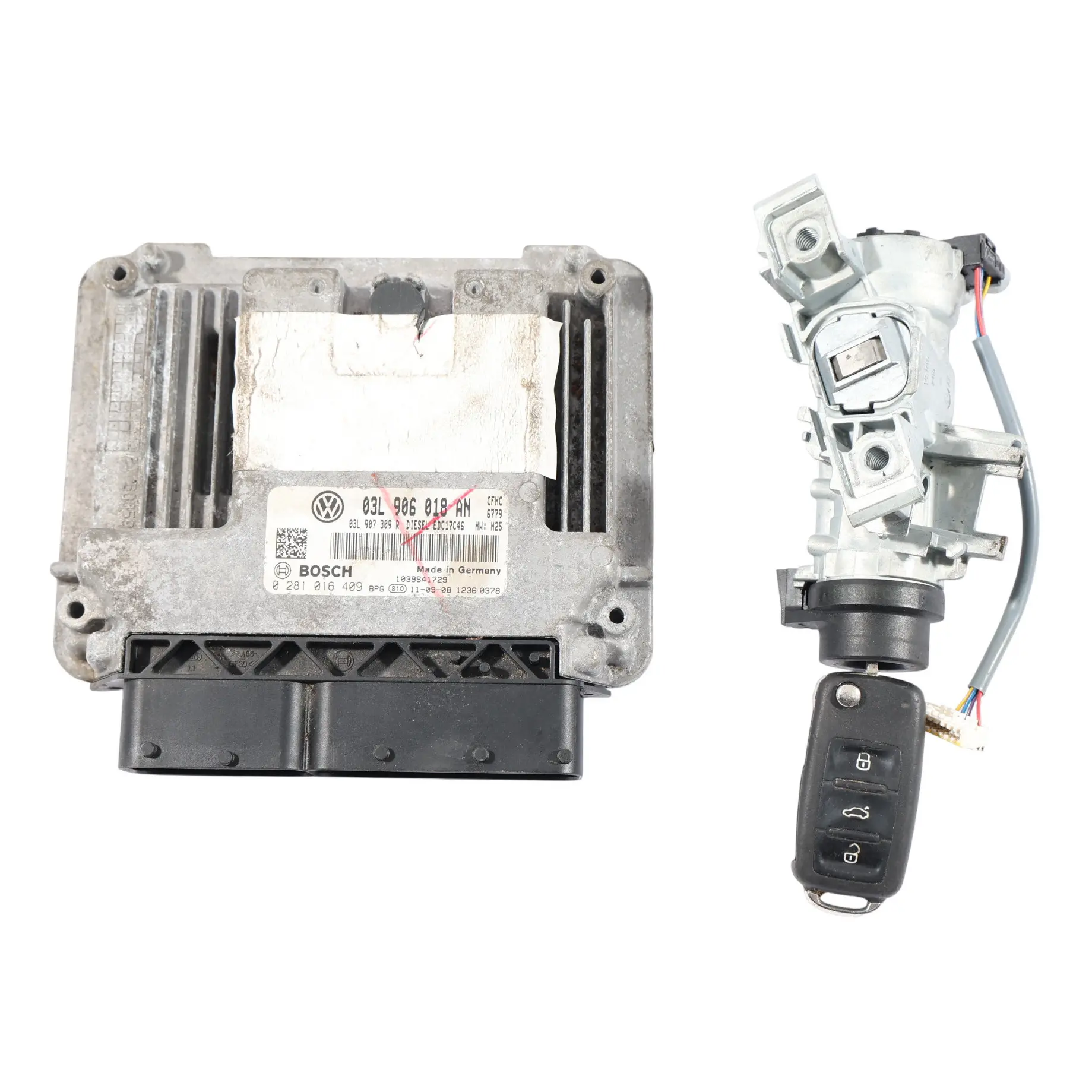 Volkswagen Golf Mk6 Variant Scirocco Unidad Control Motor Diésel ECU 03L906018AN