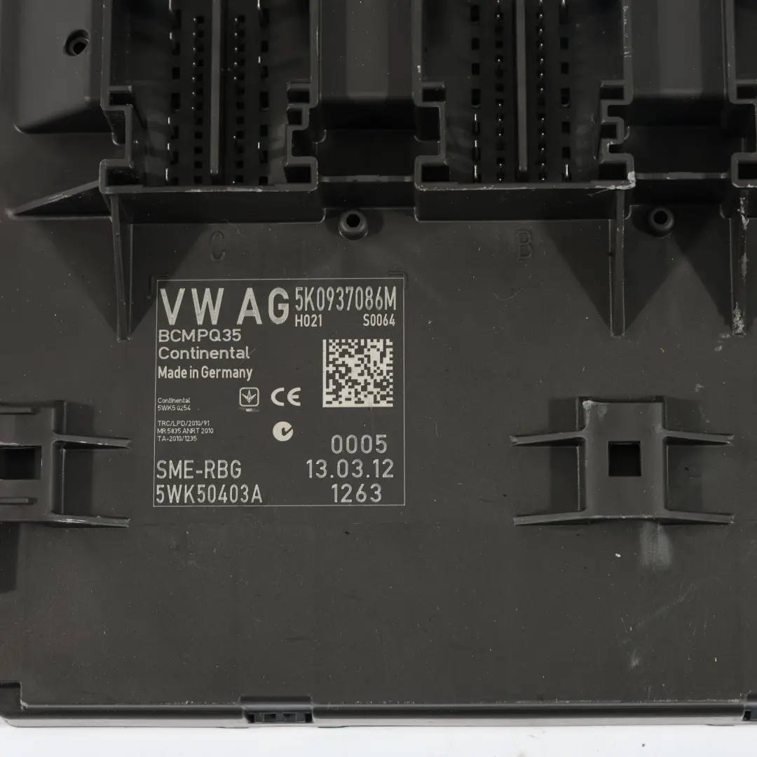 Mk3 2.0 TDI 140HP CFHC Komputer Silnika ECU Zestaw do VW Scirocco o numerze 03L906018GF VW Scirocco Mk3 2.0 TDI 140HP CFHC Komputer Silnika ECU Zestaw - SKU 03L906018GF-1 - Numer Części 03L906018GF