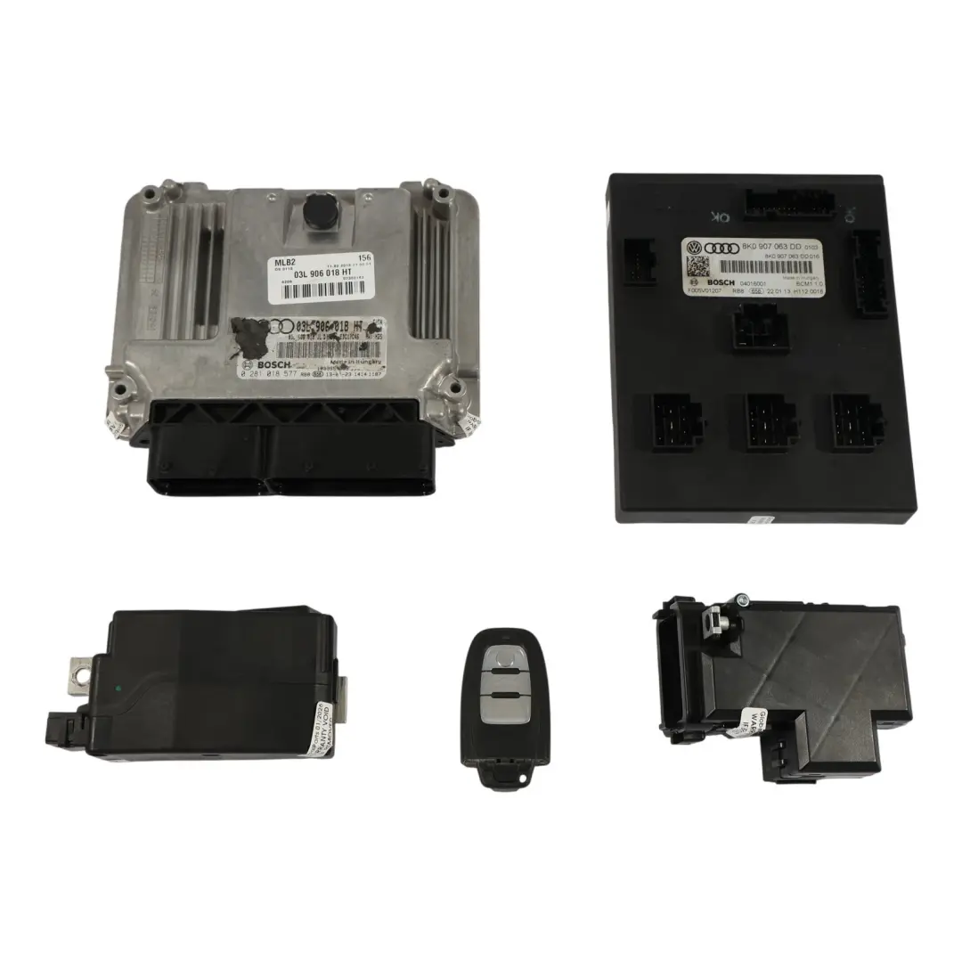 CJCA 143HP Komputer Sterownik Silnika Zestaw do Audi A4 B8 2.0 TDI o numerze 03L906018HT Audi A4 B8 2.0 TDI CJCA 143HP Komputer Sterownik Silnika Zestaw - SKU 03L906018HT-1 - Numer Części 03L906018HT