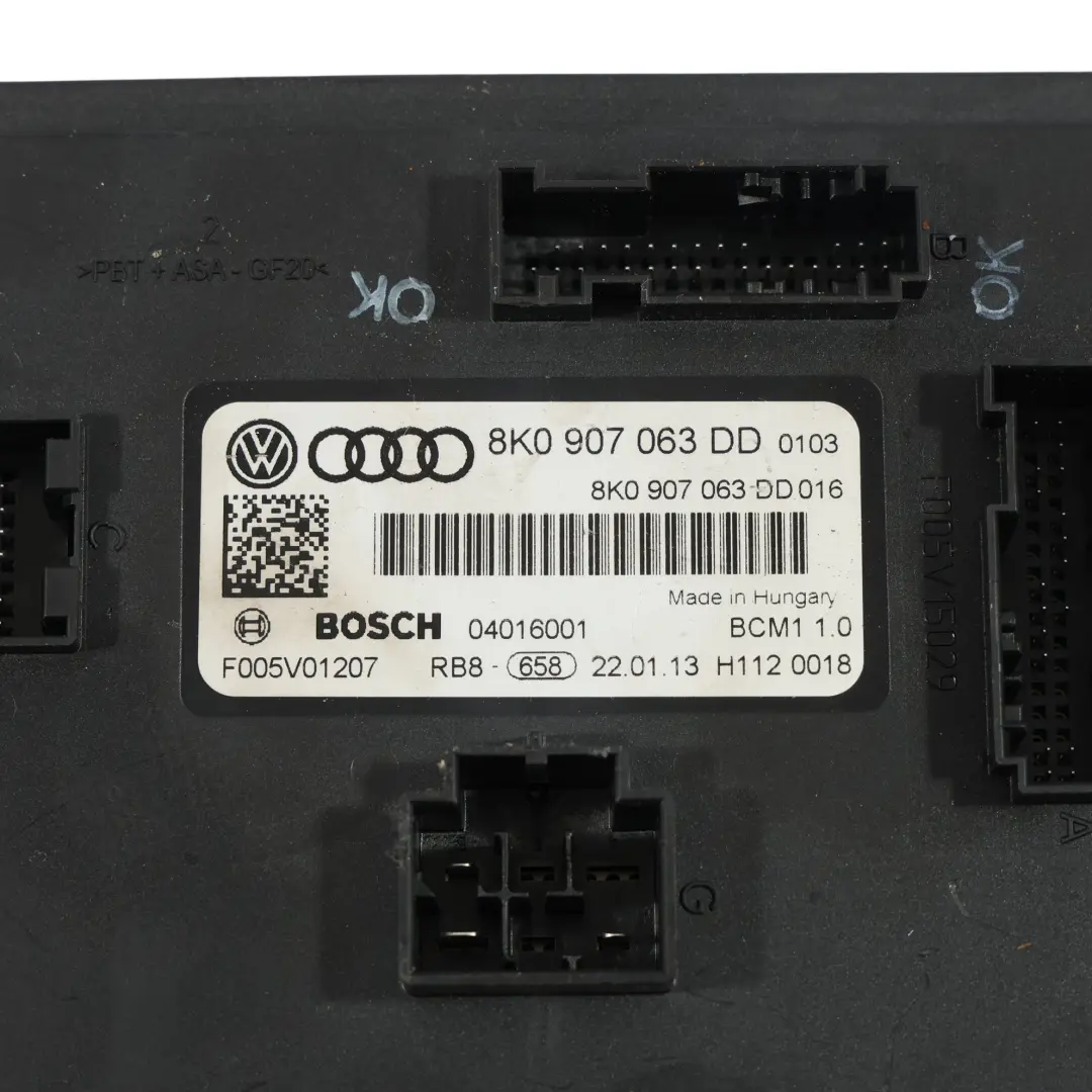 CJCA 143PS Motor ECU Kit BCM Schlüssel Automatik für Audi A4 B8 2.0 TDI mit Teilenummer 03L906018HT Audi A4 B8 2.0 TDI CJCA 143PS Motor ECU Kit BCM Schlüssel Automatik - SKU 03L906018HT-1 - Teilenummer 03L906018HT