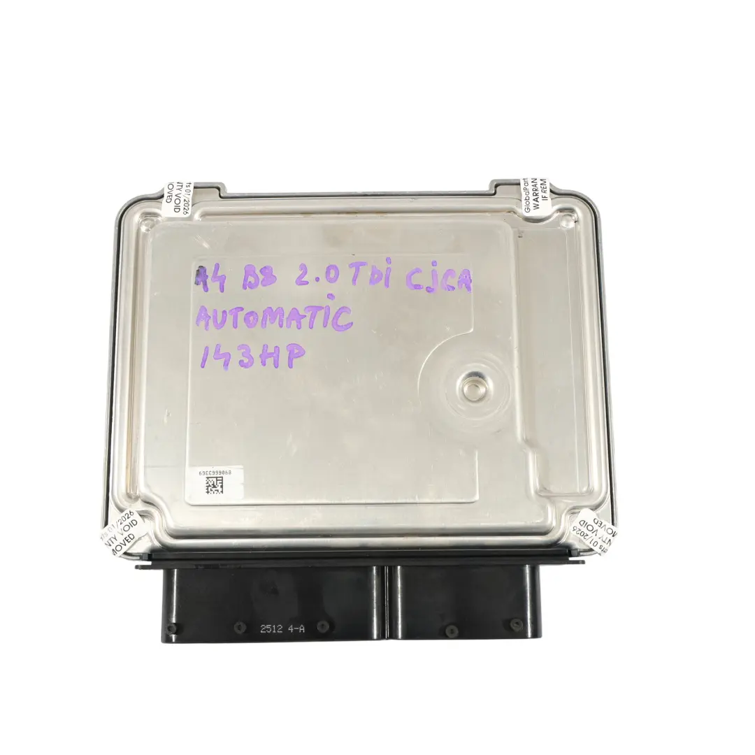 Audi A4 B8 2.0 TDI CJCA 143HP Komputer Sterownik Silnika Zestaw - SKU 03L906018HT-1 - Numer Części 03L906018HT