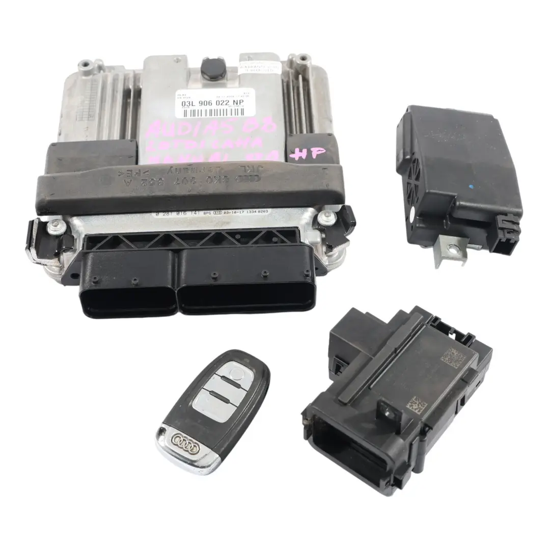 Audi A5 8T A4 B8 2.0 TDI CAHA 170PS Motor Steuerung ECU Kit Manual - SKU 03L906022NP-2 - Teilenummer 03L906022NP