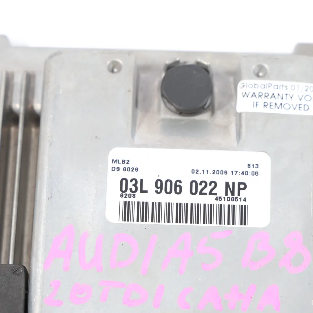 CAHA 170PS Motor Steuerung ECU Kit Manual für Audi A5 8T A4 B8 2.0 TDI mit Teilenummer 03L906022NP Audi A5 8T A4 B8 2.0 TDI CAHA 170PS Motor Steuerung ECU Kit Manual - SKU 03L906022NP-2 - Teilenummer 03L906022NP