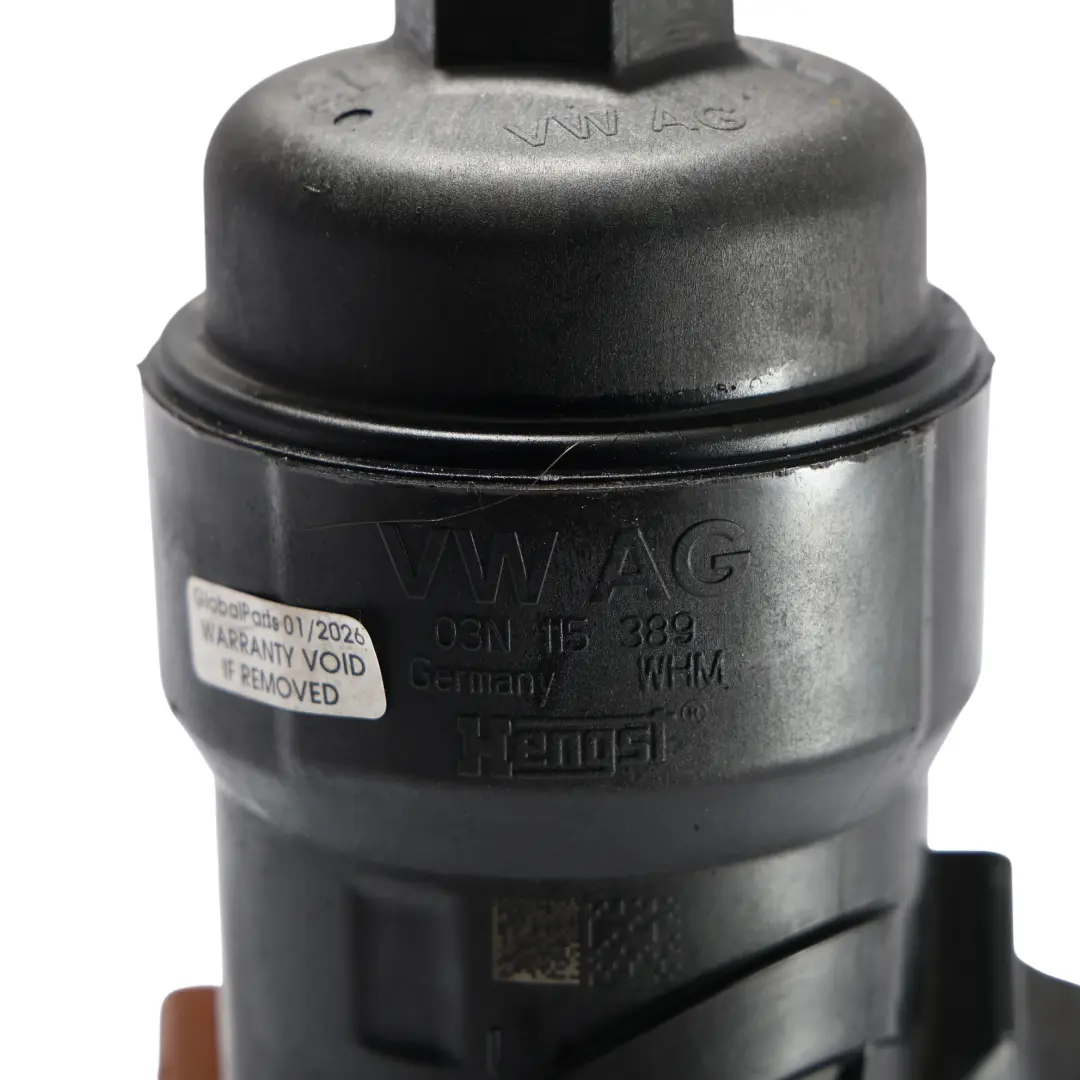 Audi A4 B8 A5 8T Q5 8R Tapa Del Filtro De Aceite 2.0 TDI - SKU 03N115389H-1 - Número de pieza 03N115389H