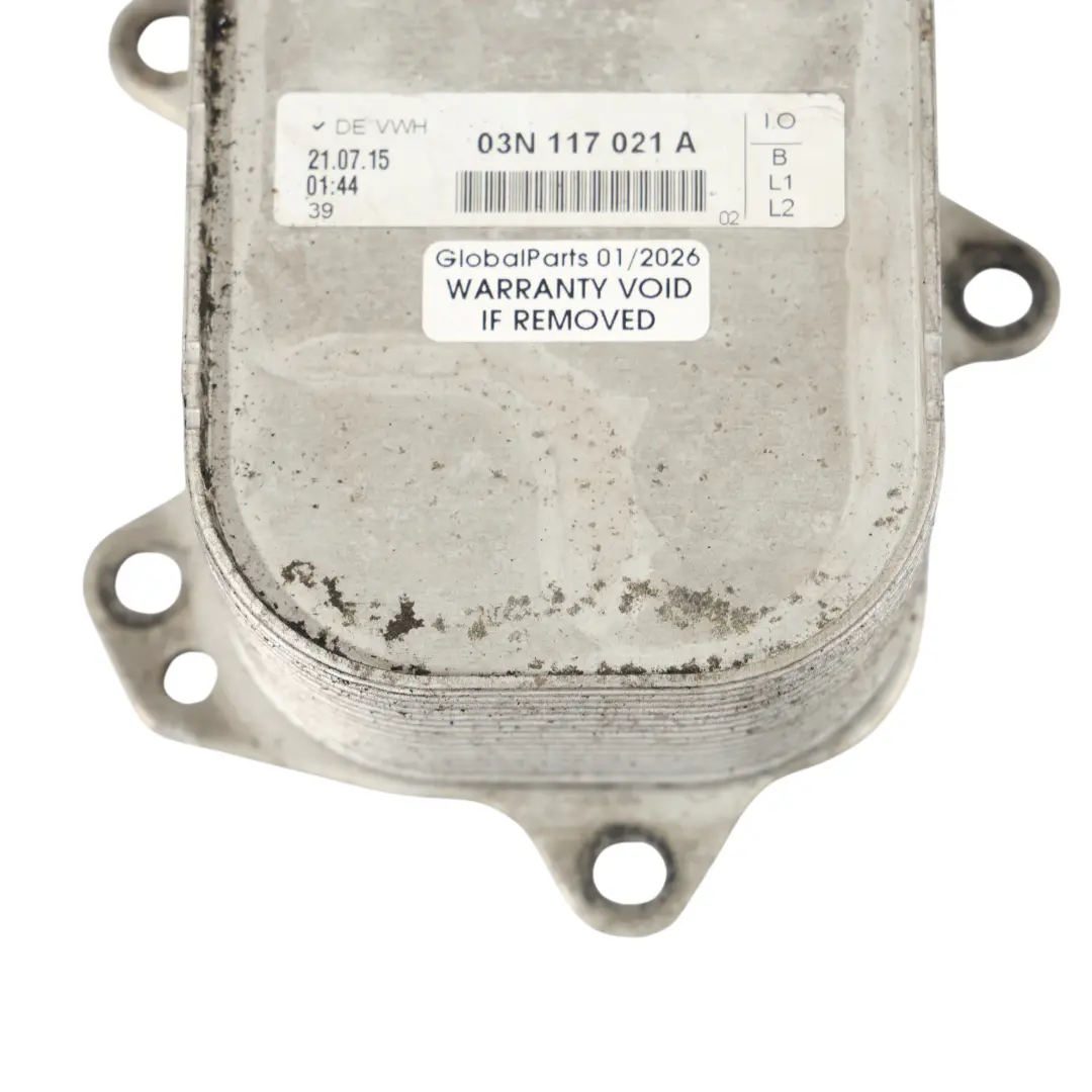 Audi A4 B8 Unità Di Raffreddamento Olio 2.0 TDI Diesel - SKU 03N117021A - Numero di parte 03N117021A