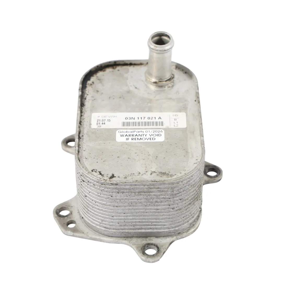 Audi A4 B8 Oil Cooler Cooling Unit 2.0 TDI Diesel Engine - SKU 03N117021A - Part number 03N117021A