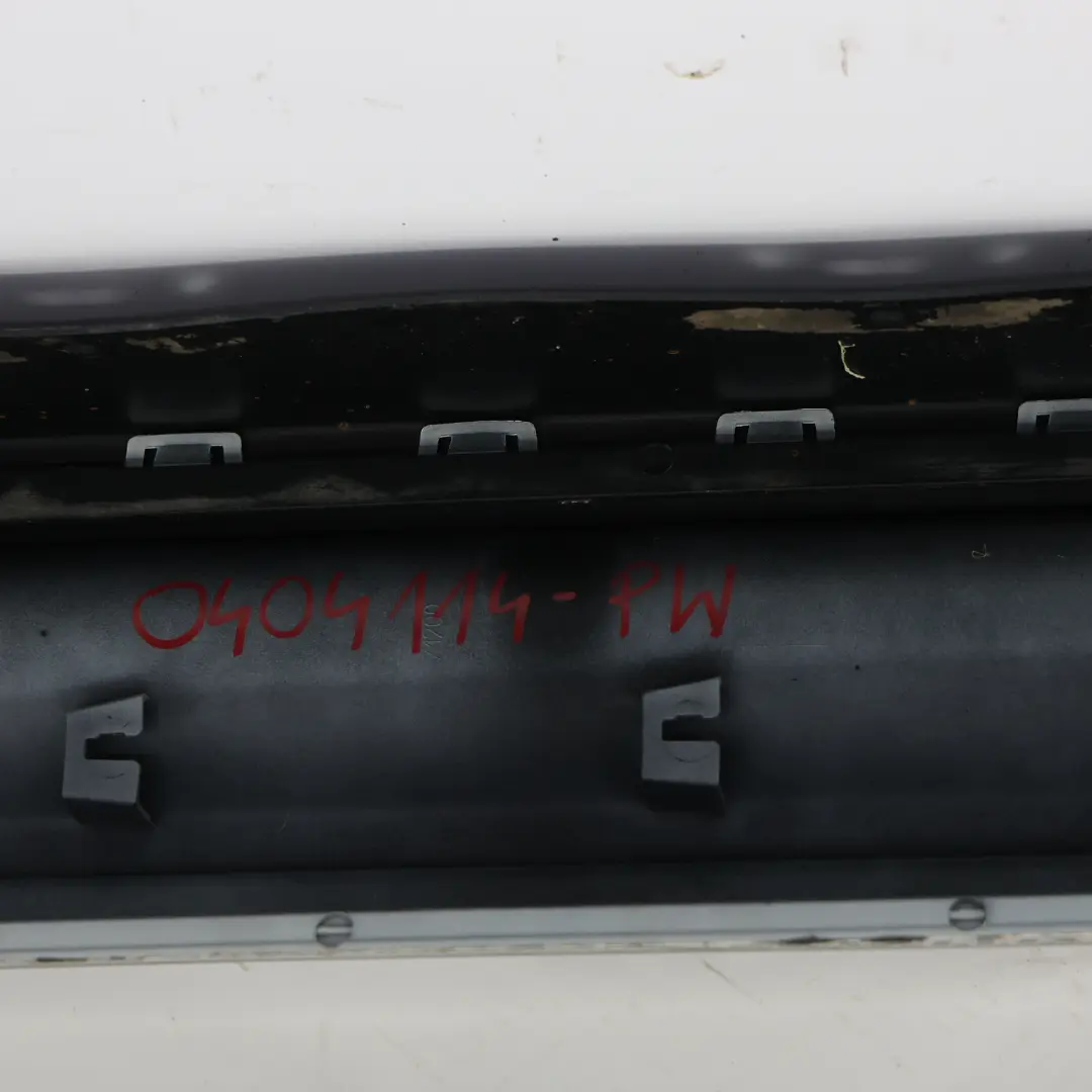 Mini R56 R57 Side Skirt JCW Right Door O/S Sill Trim Pepper White - 850 - SKU 0404114-PW - Part number 0404114