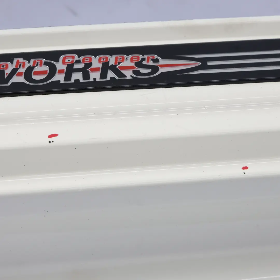 Mini R56 R57 Side Skirt JCW Left Door N/S Sill Trim Pepper White - 850 - SKU 0404115-PW - Part number 0404115