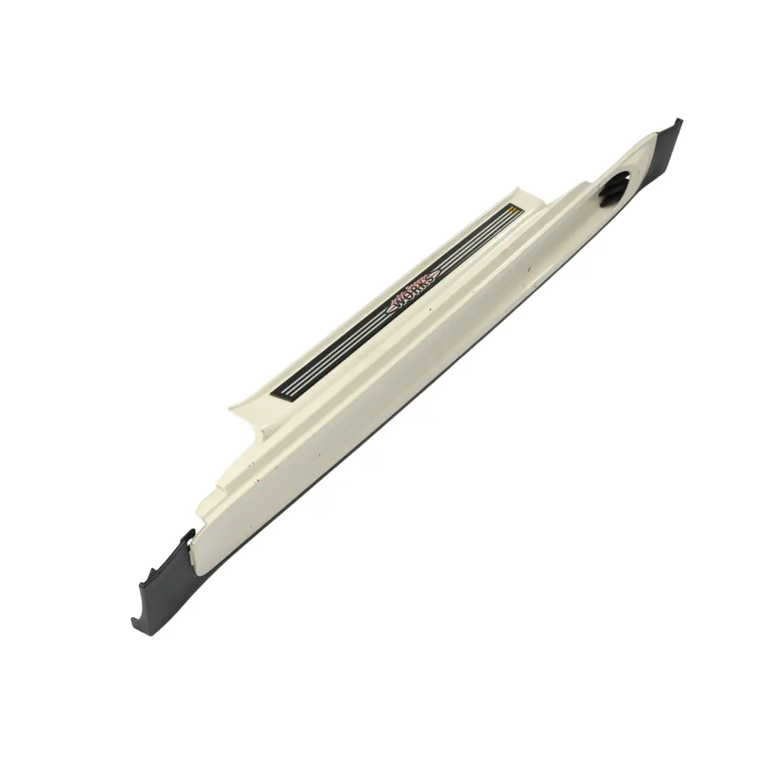 Side Skirt JCW Left Door N/S Sill Trim Pepper White - 850 to Mini R56 R57 with Part number 0404115 Mini R56 R57 Side Skirt JCW Left Door N/S Sill Trim Pepper White - 850 - SKU 0404115-PW - Part number 0404115