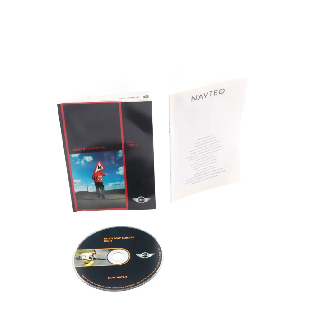 Mini R50 R52 R53 Road Map Europe High 2007-2 SatNav Navigation CD - SKU 0430218 - Part number 0430218