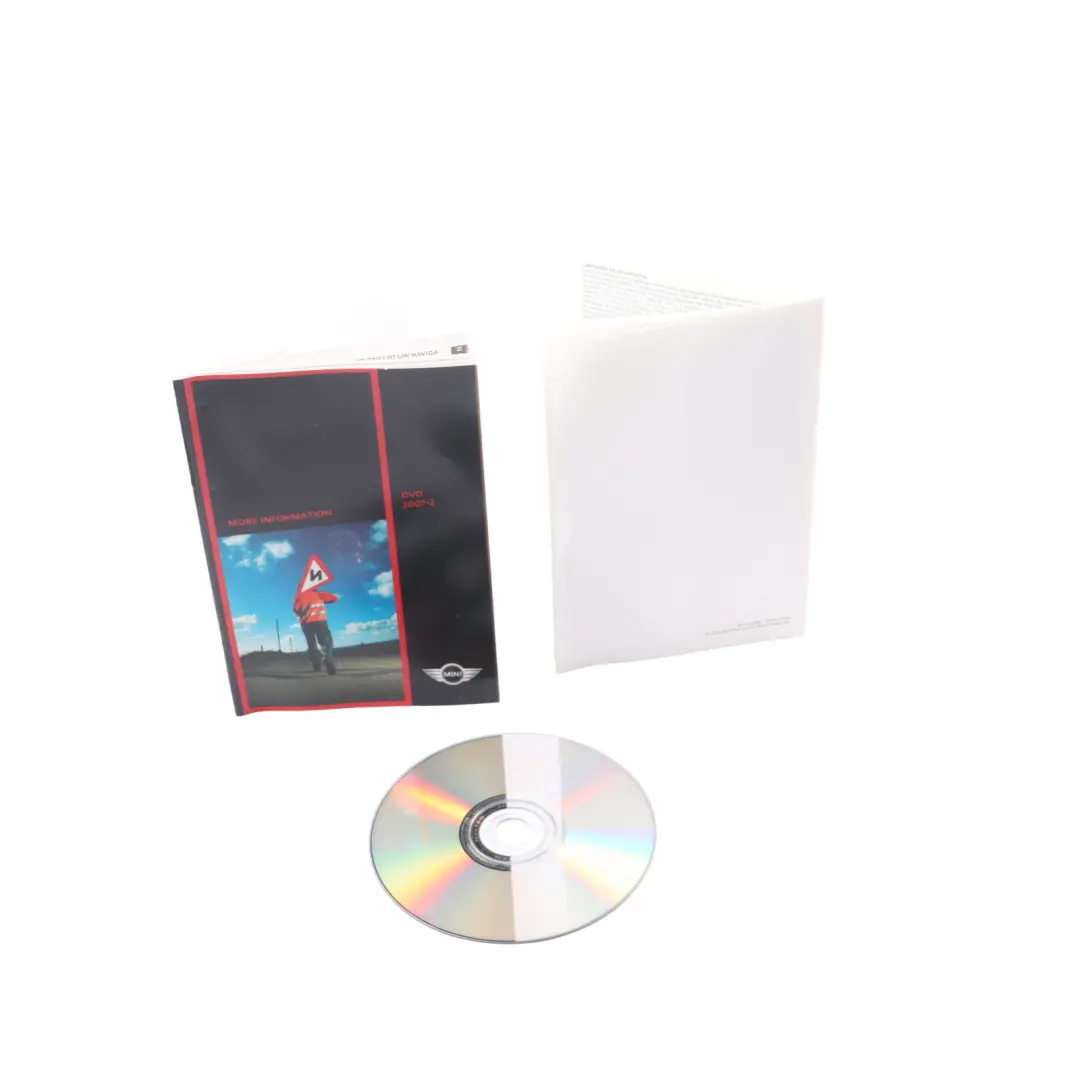 Mini R50 R52 R53 Road Map Europe High 2007-2 SatNav Navigation CD - SKU 0430218 - Part number 0430218