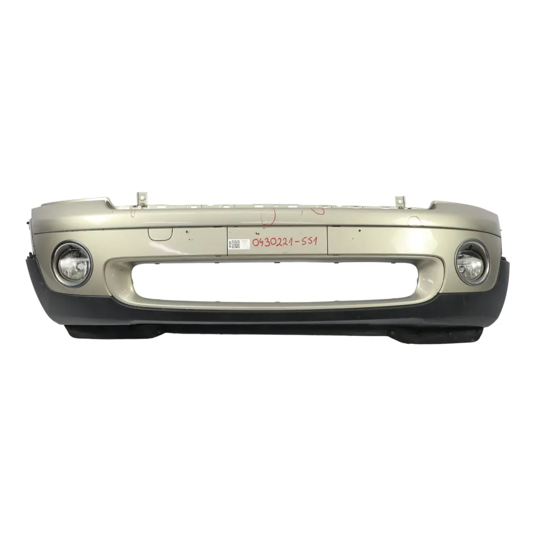 Frontstoßstange Zierleiste Sparkling Silver Metallic - A60 für Mini R55 R56 mit Teilenummer 0430221 Mini R55 R56 Frontstoßstange Zierleiste Sparkling Silver Metallic - A60 - SKU 0430221-SS1 - Teilenummer 0430221