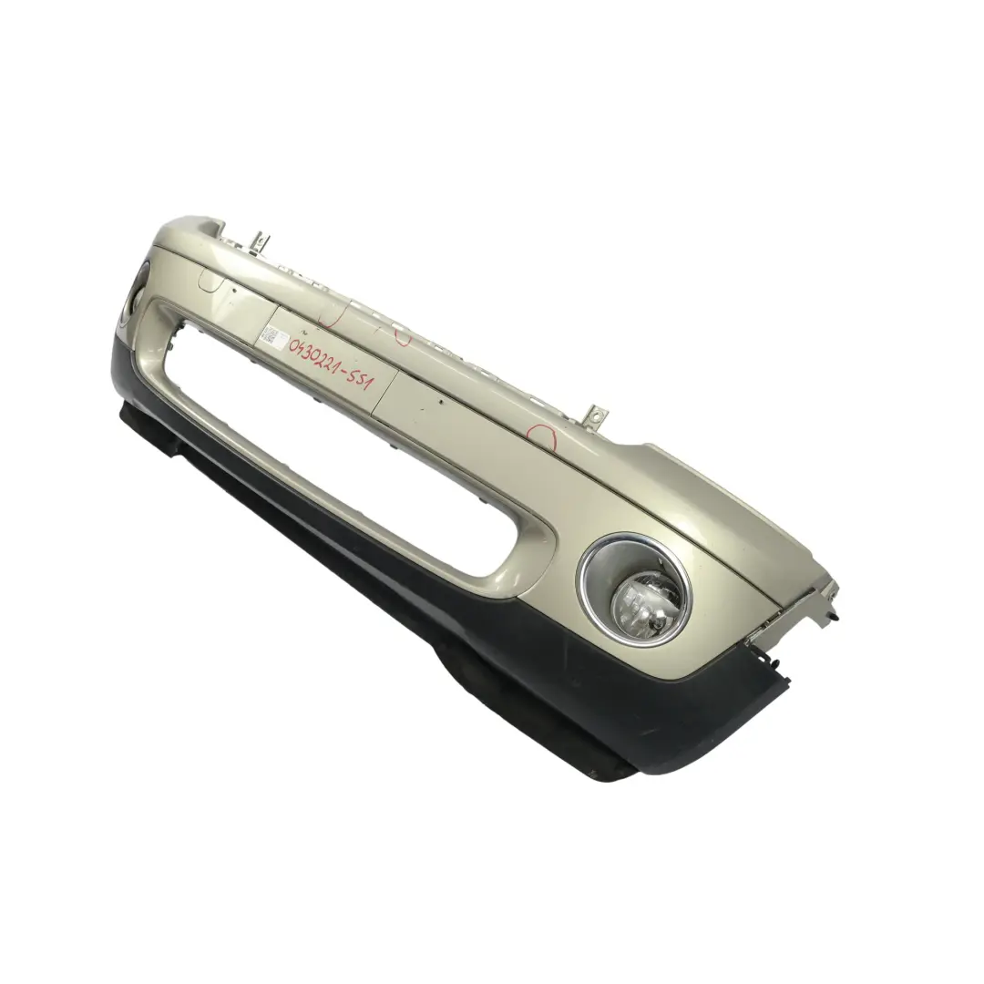 Frontstoßstange Zierleiste Sparkling Silver Metallic - A60 für Mini R55 R56 mit Teilenummer 0430221 Mini R55 R56 Frontstoßstange Zierleiste Sparkling Silver Metallic - A60 - SKU 0430221-SS1 - Teilenummer 0430221