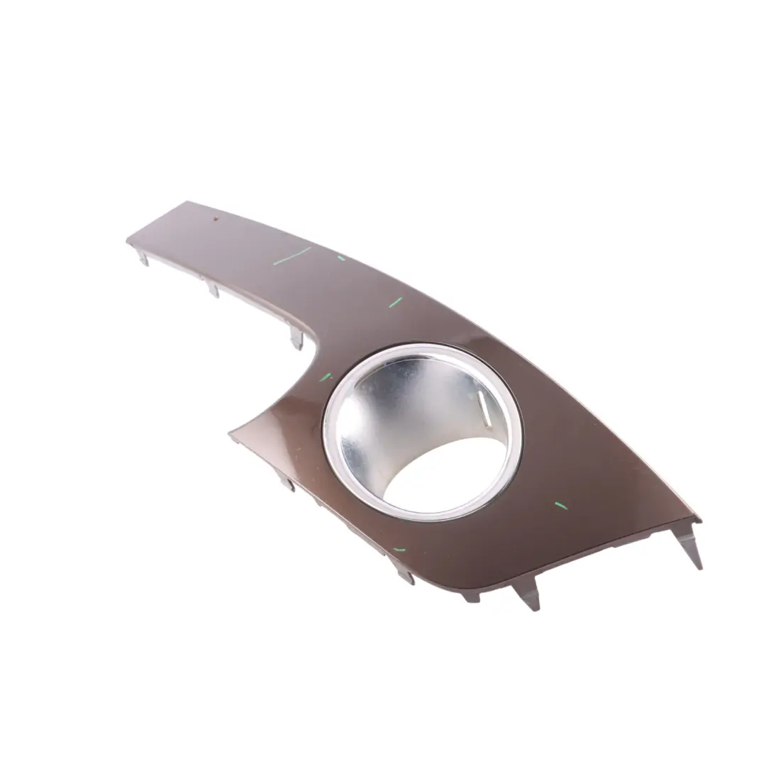 Front Bumper Trim Panel Left N/S Hot Chocolate Metallic - A88 to Mini R55 R56 R57 with Part number 0430225 Mini R55 R56 R57 Front Bumper Trim Panel Left N/S Hot Chocolate Metallic - A88 - SKU 0430225-CHOCO - Part number 0430225