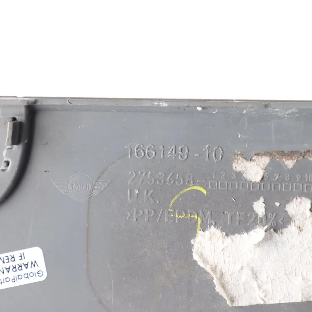 Mini R55 R56 R57 Front Bumper Trim Panel Right O/S Hot Chocolate Metallic - A88 - SKU 0430226-CHOCO - Part number 0430226